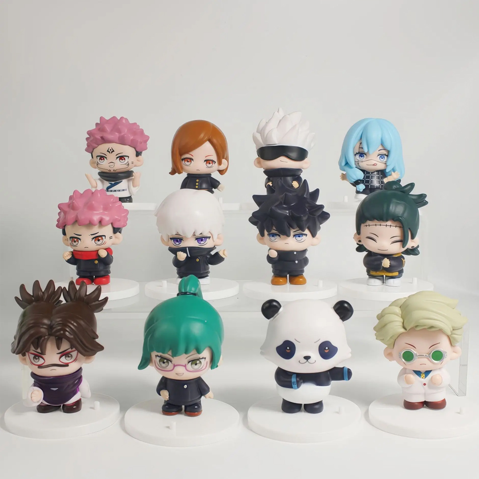 6개/세트 7cm 주술회전 애니메이션 액션 피규어 고죠 - Model Kit Jujutsu Kaisen 리뷰 및 가격