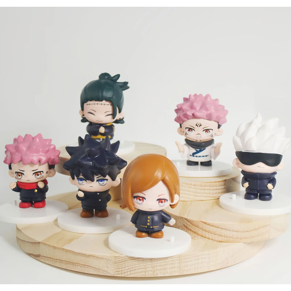 6개/세트 7cm 주술회전 애니메이션 액션 피규어 고죠 - Model Kit Jujutsu Kaisen 리뷰 및 가격