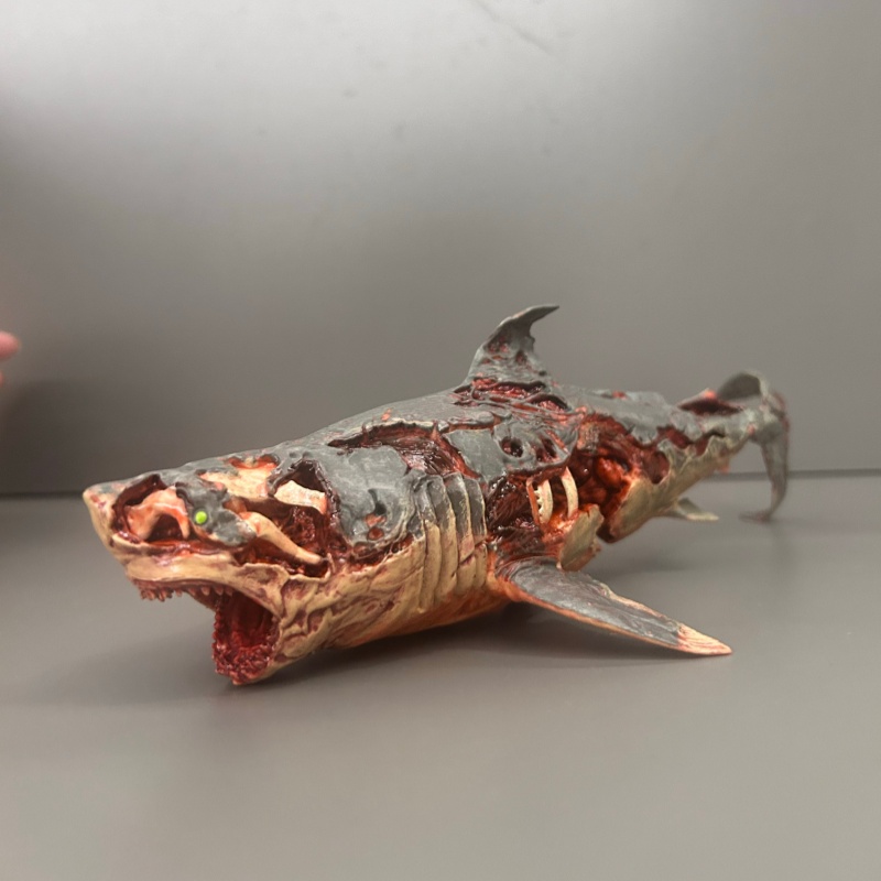 벌크 카고 좀비 샤크 액션 피규어 정품 생화학 돌연변이 - Model Kit Zombie 리뷰 및 가격