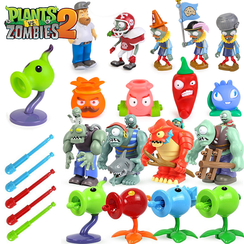 Plants Vs Zombies 장난감 세트 상자 없음 - Model Kit Zombie 리뷰 및 가격