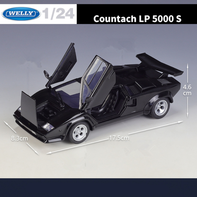 Welly1:24 Lamborghini Countach - Model Kit Lamborghini 리뷰 및 가격
