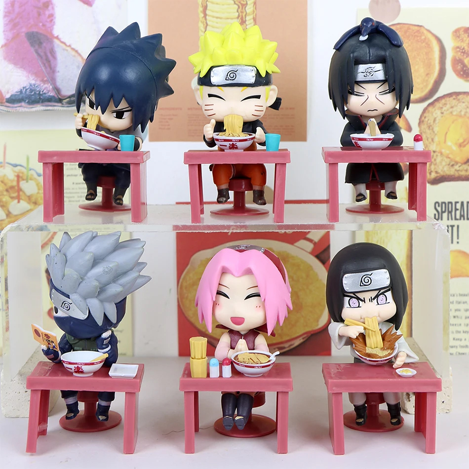 나루토 질풍전 라멘 테마 블라인드 박스 세트 6개의 치 - Model Kit Naruto 리뷰 및 가격
