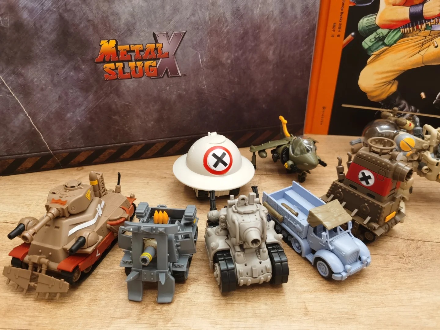 오리지널 신시 모델 메탈 슬러그 X 시리즈 스냅핏 컬러 - Model Kit Metal Slug 리뷰 및 가격
