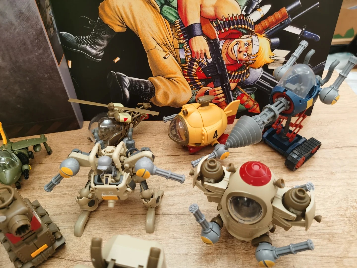 오리지널 신시 모델 메탈 슬러그 X 시리즈 스냅핏 컬러 - Model Kit Metal Slug 리뷰 및 가격