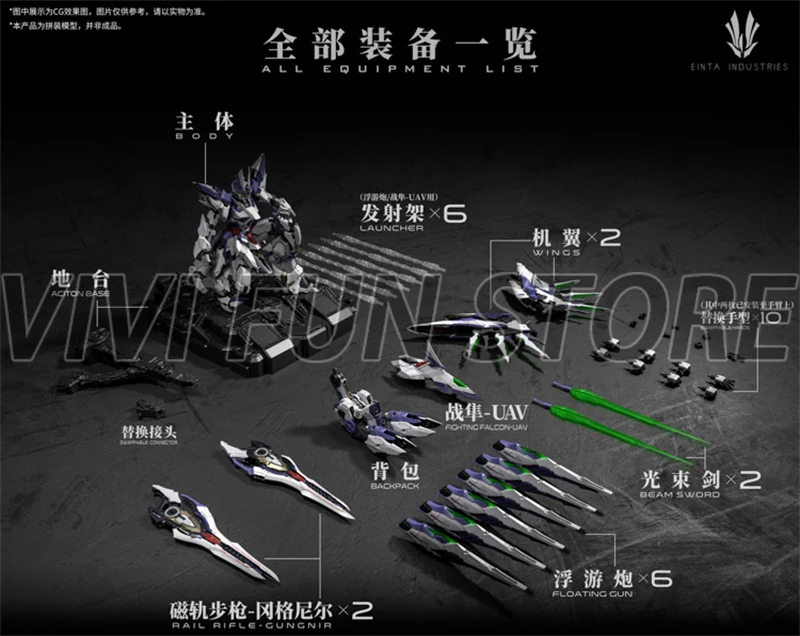재고 있음 EINTA INDUSTRIES SKY DEF - Model Kit Infinite Dimension 리뷰 및 가격