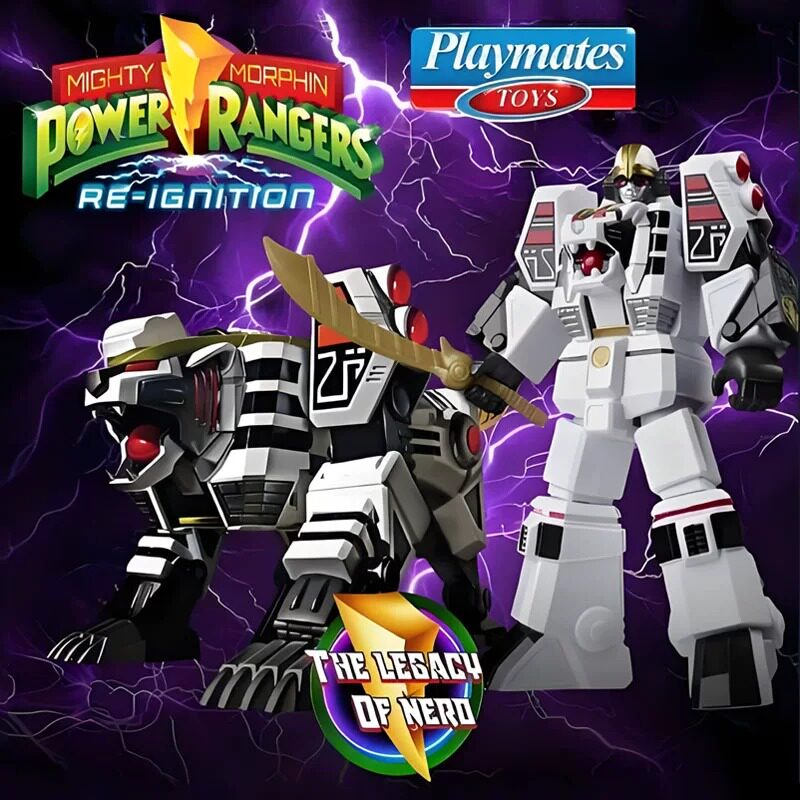 새로운 정품 플레이메이트 토이즈 화이트 타이거 조드 파 - Model Kit Megazord 리뷰 및 가격